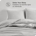 thumbnail image 2 of Bare Home Goose Down Alternative Comforter Set - 2 Piece Set - Twin/Twin XL, Heathered Pewter, 2 of 4