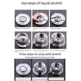 thumbnail image 4 of Cooker For Indoors, Stainless Steel Cooker, Portable Cooker, Easy To Carry, No Power Requirement, Suitable For Indoor And Camping, 4 of 9
