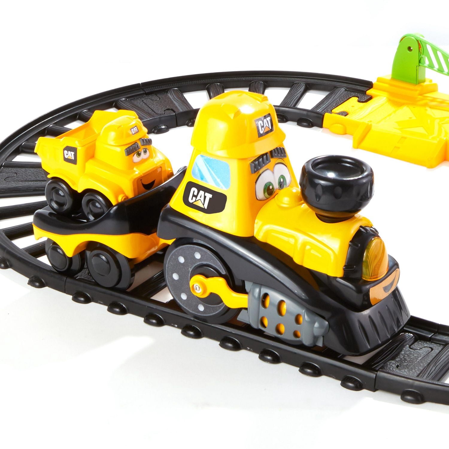 Cat® Junior Crew Power Tracks Friends Train Set
