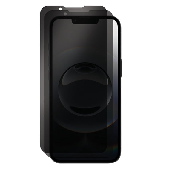 Onn 2PK Protection d'écran en verre de confidentialité pour Galaxy S26 avec plateau d'application facile, absorbant les rayures et les chocs
