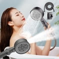 thumbnail image 1 of Birdeem Shower Head with Handheld High Pressure 8 Spray Modes Body Coverage Powerful Rain Showerhead with 78In Long Hose and Adjustable Holders for Bathroom Upgrade, 1 of 1