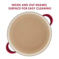 thumbnail image 4 of Rachael Ray Create Delicious Marmite avec Couvercle - 12 Pintes, Rouge, 4 of 4