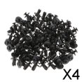 thumbnail image 1 of Colaxi 4-6pack 100Pcs Rivets en Plastique Voiture Pare-Chocs Clips Vis de Panneau de Porte 6mm Trou 4 Pcs, 1 of 8