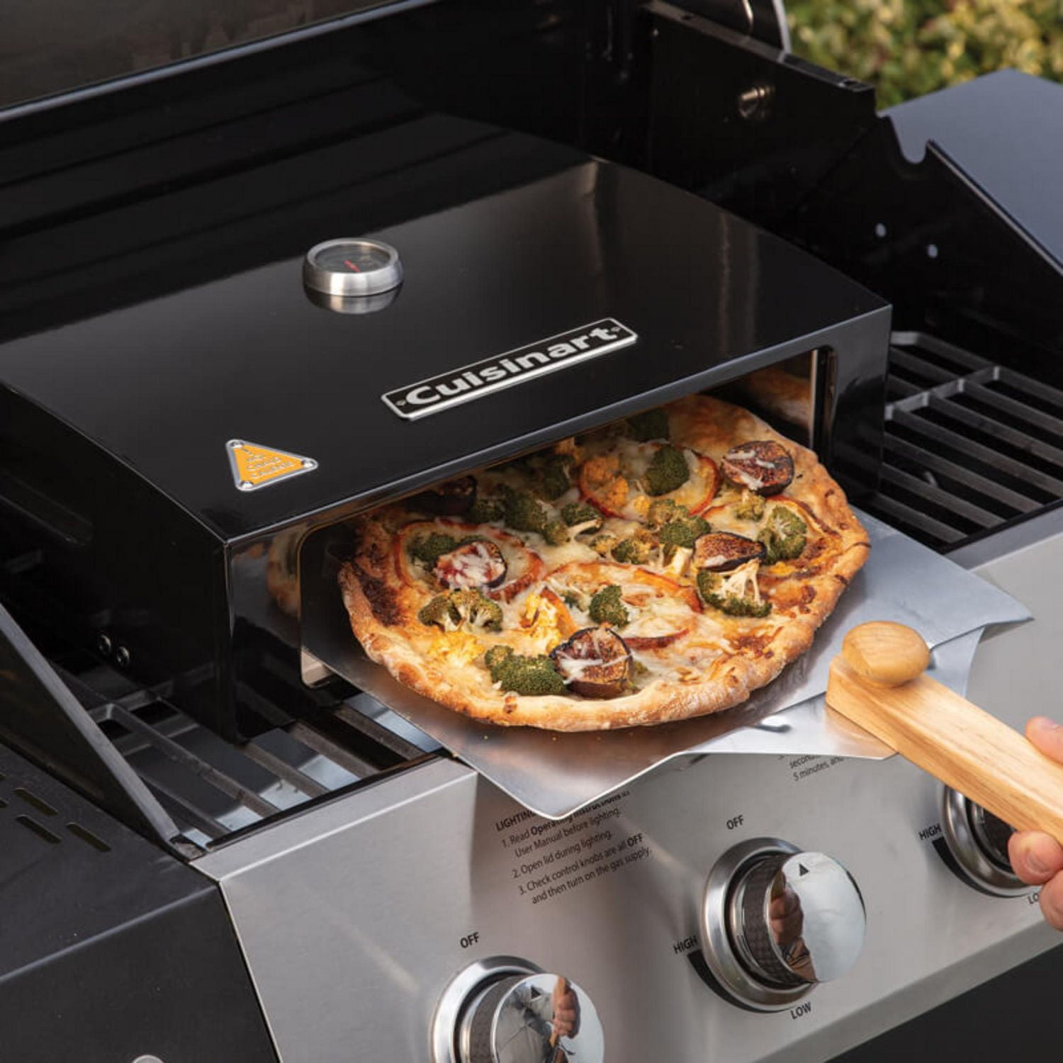 Four à pizza avec dessus de grill Cuisinart