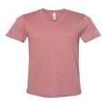 thumbnail image 1 of BELLA+CANVAS T-Shirt Jersey à Col en V pour Homme, TP, Mauve Chiné, 1 of 1