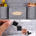 thumbnail image 3 of Yeacher Auto Car Backseat Organizer Car-Styling Holder Felt Covers Versatile Multi-Pocket Seat Wool Felt Storage Container Hanging Box Multifunction Vehicle Accessories Bag, 3 of 7