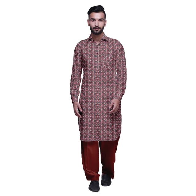 Atasi PathaniKurtaPyjama WeddingKurtaPajama For Boys Summer Clothing