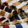 thumbnail image 4 of Holiday Time Plush Throw Blanket Nutcracker, 50 in x 60 in, 4 of 9