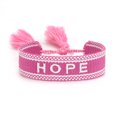 thumbnail image 1 of Thinsony Embroidered Character Bracelet Adjustable Rope Woven Friendship Precision Shiny pink - hose, 1 of 6