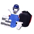 thumbnail image 2 of S SERENABLE 6 Pieces Karate Sparring Gear Full Protection for Muay Thai Sanda Kickboxing M, 2 of 9