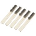 thumbnail image 1 of MasteelfCA 5PCS Stainless Steel Brush Metal Surface Cleaning Brush Durable Tools for Paint Removal Cleaning Rust, 1 of 7