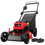 PowerSmart 40V 17-inch Tondeuse électrique sans fil avec batterie 4.0Ah et chargeur