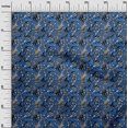 thumbnail image 3 of oneOone Rayon Black Fabric Tropical Leaf Sewing Material Print Fabric By The Yard 56 Inch Wide, 3 of 5