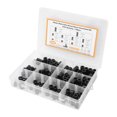 thumbnail image 2 of 150Pcs Nylon Spacers Assortment Round Plastic for Screws Hardware Standoff Kit Black, 2 of 12