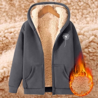 Women's Winter B Velvet Thickened Warm Solid Color Cardigan Sherbet Hooded Sweatshirt Zip Jacket Woman's Zip Hoodie Zip Front Hoodie Women Zipper Hoodies Women Dress Women Jacket Women with Hoodie