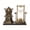 Or, variante sur Ornement de Table Vintage en Forme de Sablier avec Minuterie en Sablier, Décoration pour la Maison pour Salon, Chambre, Étagère à Livres, Meuble Télé, Bureau, Statue, Figurine, Centres de Table, Ornements