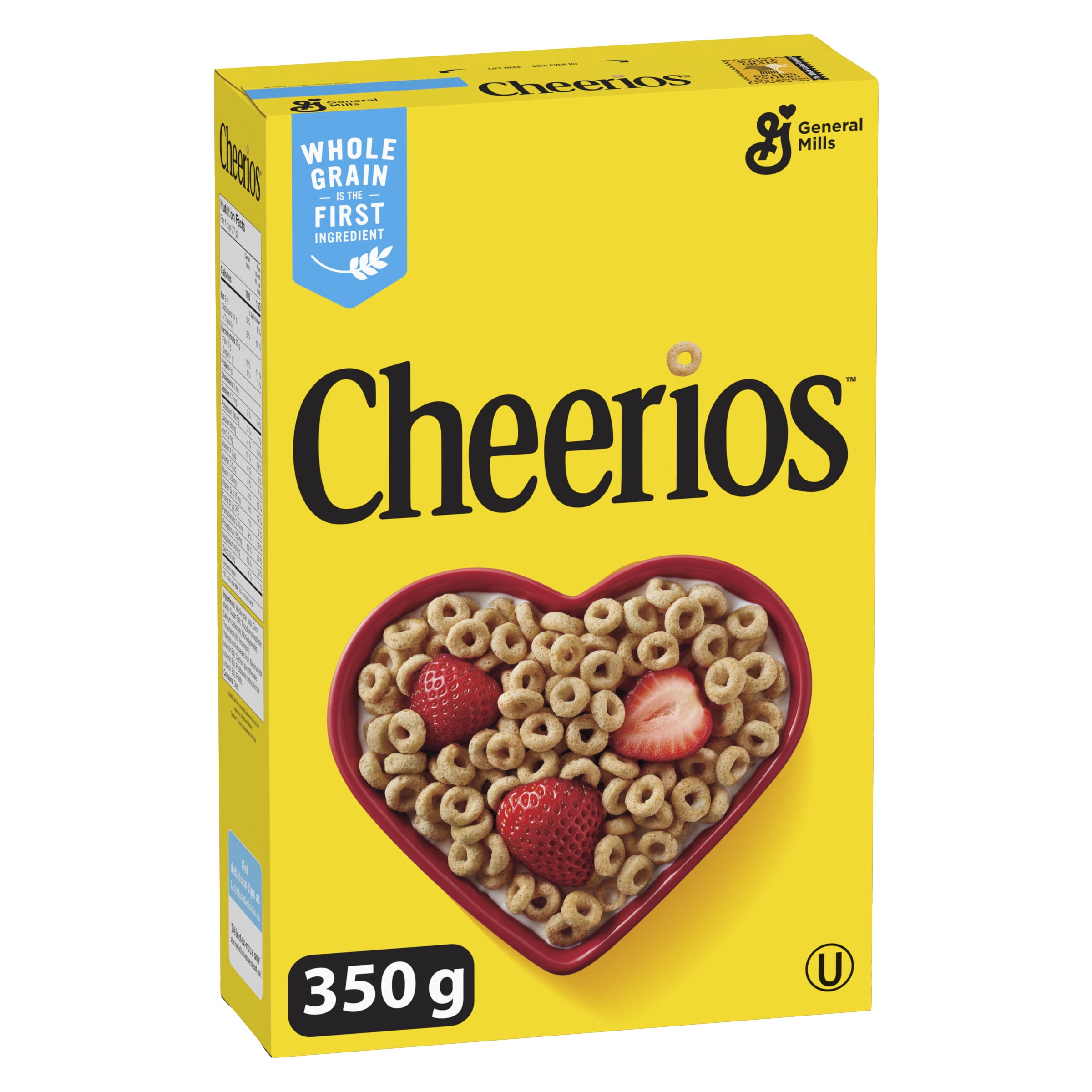 Original Cheerios Breakfast Cereal, Whole Grains