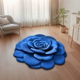thumbnail image 1 of Yhmxh 3 D Flower Mat Soft Carpet Non-Slip Area Carpet Dining Room Home Bedroom Carpet Floor Washable Rug Anti-slip Rug Decorative Rug Rugs for Living Room Outdoor Rug Bathroom Rugs Kithchen Rug, 1 of 5