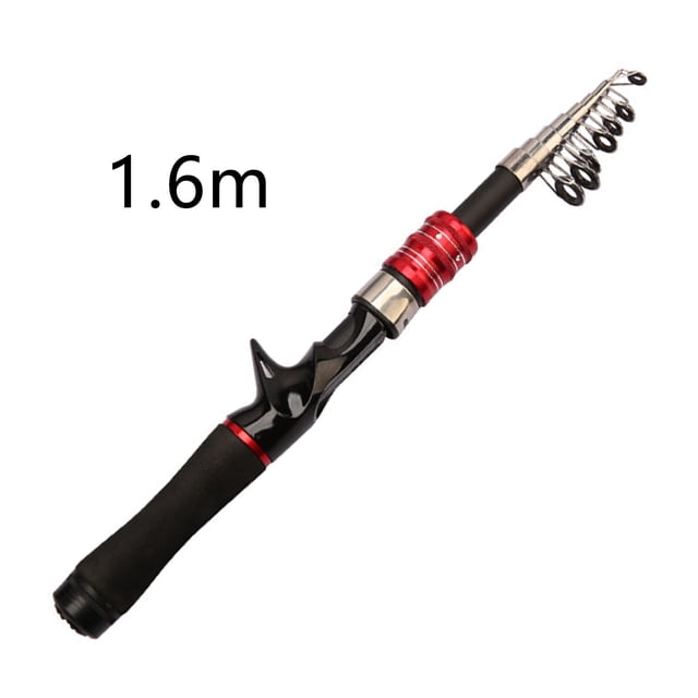 pitrice High Sensitivity Thickened Fishing Pole Stable and Durable Fishing Pole for River Pond Fishing Using