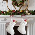 thumbnail image 4 of Aodebiao Personalized Christmas Stocking Embroidered Letter Holiday Sock Fireplace Mantel Decor Gift for Family Festive Home Celebration, 4 of 6
