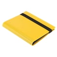 thumbnail image 2 of TISHITA 4 Pockets Trading Card Carrying Binder Card Holder Folders Card Storage Case yellow, 2 of 8