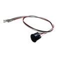 thumbnail image 4 of Abbracc Excavator Joystick Push Button with Cable Replacement Spare Button Switch Assembly for Loader Handle Joystick Controller Part Black Button 3 Line, 4 of 9