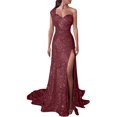 thumbnail image 1 of TIMIFIS Women's Sequined Sleeveless Party Cocktail Evening Prom Gown Mermaid Maxi Long DressFall, 1 of 6
