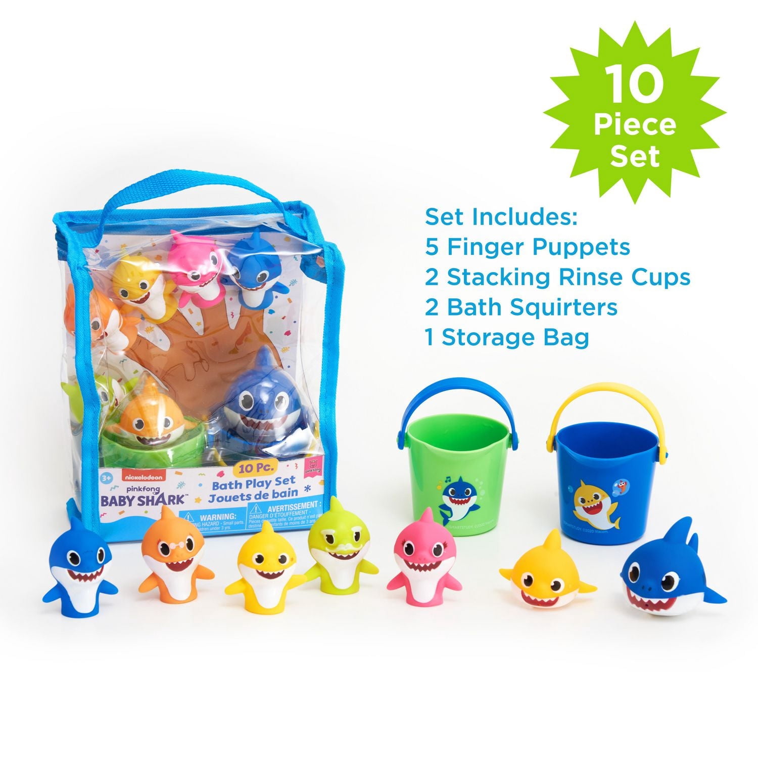 Baby Shark Bath Set