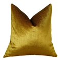 thumbnail image 1 of Plutus Lumiere Bronze Handmade Throw Pillow, (20" x 26" Standard), 1 of 2