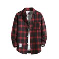 thumbnail image 1 of Chemise Décontractée Imprimée pour Homme Justaucorps pour Homme Automne/hiver à Manches Longues Chemise à Manches Longues Simple pour Homme Chemise Dragon à Boutons Chemise Rayée avec Dragon pour Homme Col à Revers, 1 of 2