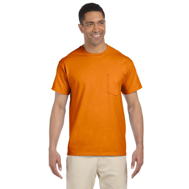 Gildan T-Shirt Ultra Coton pour Adulte avec Poche