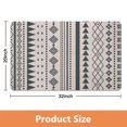 thumbnail image 5 of Upgrade to Boho Chic with our 20x32in Bathroom Runner Rug - Non-Slip Moroccan Geometric Long Bath Mat, Soft, Machine Washable, Perfect for any Farmhouse Decor, 5 of 5