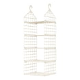 thumbnail image 4 of Hanging Closet Shelves Closet Organizing Shelves Clothes Rack Foldable Storage Shelves Locker Shelf Foldable Garment Rack Coat Hangers Wardrobe Storage Items, 4 of 5