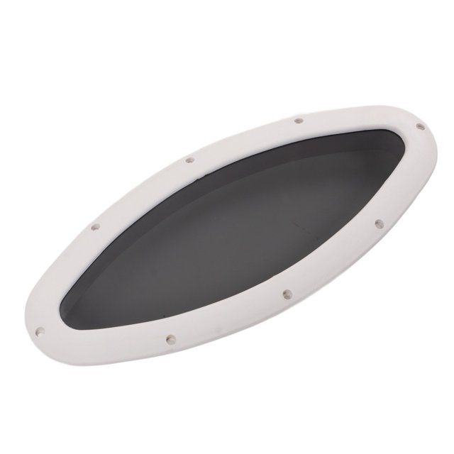 Oval Portlight Window, Impact Fully Sealed Anti Marine Hatch Porthole Window Stable Structure For Yacht For Storeroom