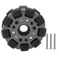 thumbnail image 2 of 100mm Plastic Omni Wheel, Wheel Loading Omni Directional Double Omni Wheel 14049 Plastic  for Robot for Racing Wheel 14049, 2 of 8