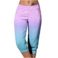 thumbnail image 1 of Yuyuzo Womens Capri Pants High Waisted Drawstring Sweatpants Running Gym Cropped Trousers with Pockets, 1 of 6