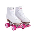 thumbnail image 1 of CHICAGO Skates Patins à Roulettes Quadruples Blancs de Qualité Supérieure pour Filles et Femmes Débutantes, Design Classique à Tige Haute Ajustable pour Patins et Rol Intérieurs Ou Extérieurs, 1 of 5