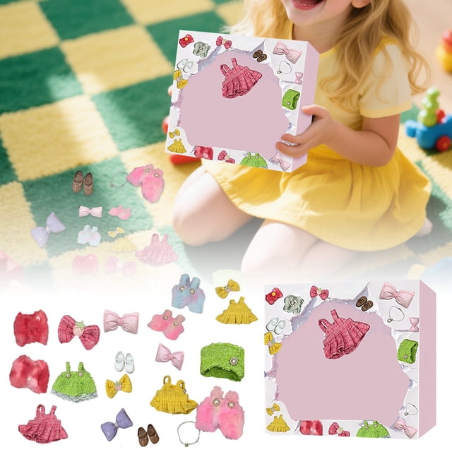 Kids Countdown Sets Blind Toy Doll Accessories Surprise Indoor Play For Children Ages 3 And Up Educational Activity