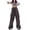 Grey, variant on Cameland Teen Girls Cargo Pants With Pockets Parachute Pants For Women Y2K Baggy Drawstring Streetwear Trendy Pants