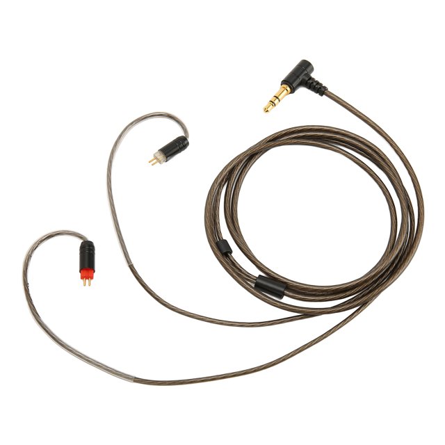 Headphone Upgrade Cable, Replacement Headphone Cable Silver Plated Copper Improve Resolution For ZSR For UE3X For ZS3 For W4R