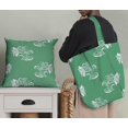 thumbnail image 5 of Soimoi Silk Fabric Leaves & Floral Artistic Decor Fabric Printed Yard 42 Inch Wide, 5 of 5