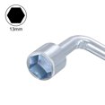 thumbnail image 4 of Unique Bargains 13mm Metric L Shaped Angled Open Hex 6 Point Socket Wrench, Single Ended, 4 of 5