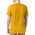 thumbnail image 5 of Hanes T-Shirts à Col Ras du Cou ComfortSoft pour Hommes, Lot de 4, S, Or, 5 of 5