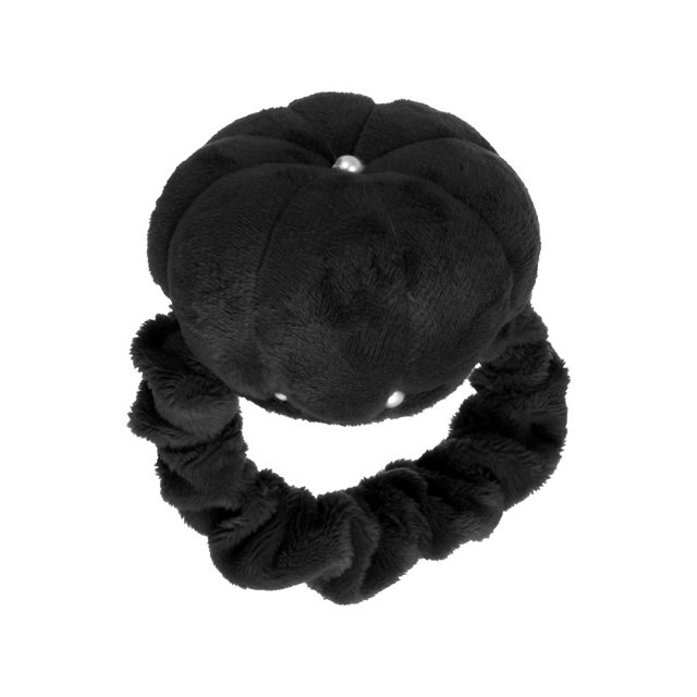 Unique Bargains Coussinets de Poignet avec Sangle Élastique Réglable, Noir