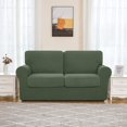 thumbnail image 2 of Ensembles de Housses de Sofa 2024 7 Pcs Housse Extensible pour Canapé Housses de Coussins de Dossier (Sofa Bordeaux), 2 of 6