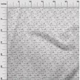thumbnail image 3 of oneOone Cotton Poplin Gray Fabric Text Sewing Craft Projects Fabric Prints By Yard 56 Inch Wide, 3 of 5