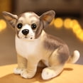 thumbnail image 2 of TIELUTT Mignon Chien de Compagnie Réaliste Jouet en Peluche Doux Jouet Chien de Compagnie Poupée en Forme Enfants, 2 of 4