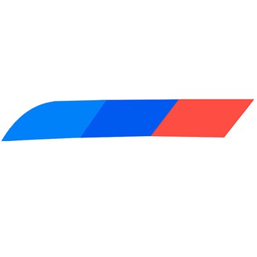 pitrice Autocollant Réfléchissant à Rayures Colorées pour Décoration Extérieure BMW Jupe Latérale de Coffre