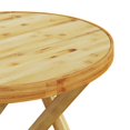 thumbnail image 5 of vidaXL Folding Garden Table Ø45x45 cm Bamboo, 5 of 5