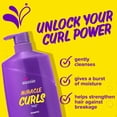 thumbnail image 2 of Aussie Miracle Curls with Coconut & Jojoba Oil, Paraben Free Shampoo, 2 of 10